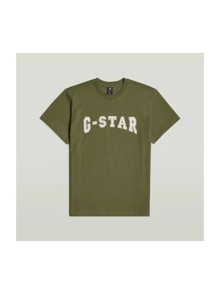 Majica G-star Raw od filca zelena