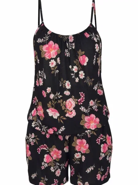 LASCANA Salopeta roz negru