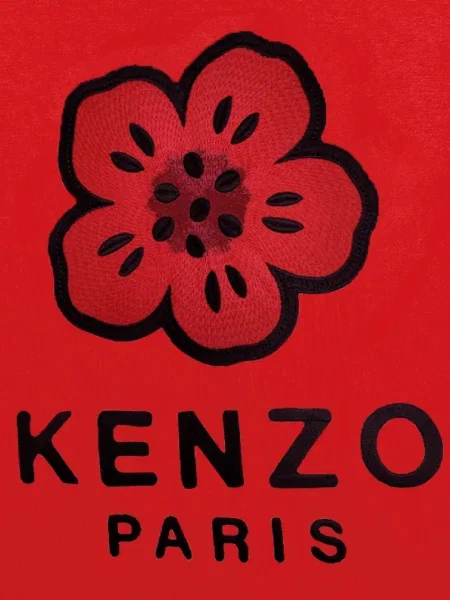 Dětské šaty Kenzo červené