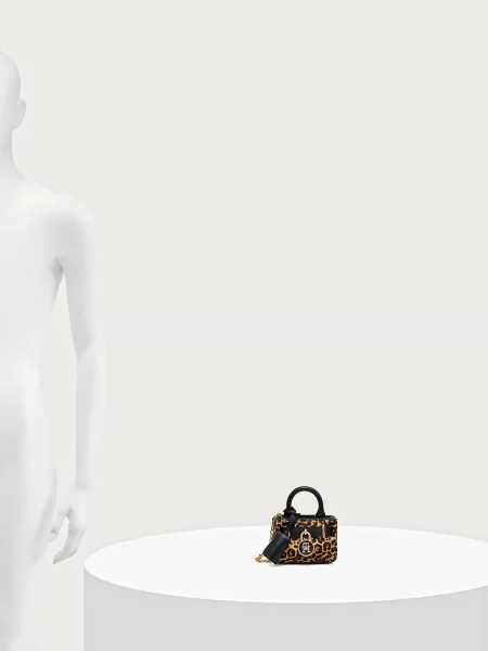 Tommy Hilfiger чанта crossbody дамска от кожа кафяво