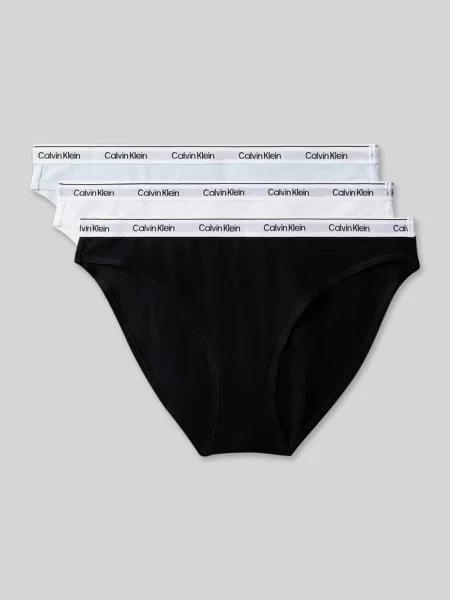 Figi z mieszanki bawełny w zestaw 3 szt. Calvin Klein Underwear
