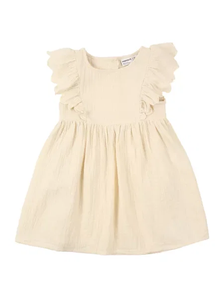 NAME IT Rochie Julita lână alb