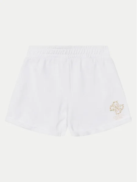 Guess Pantaloni scurți sport alb