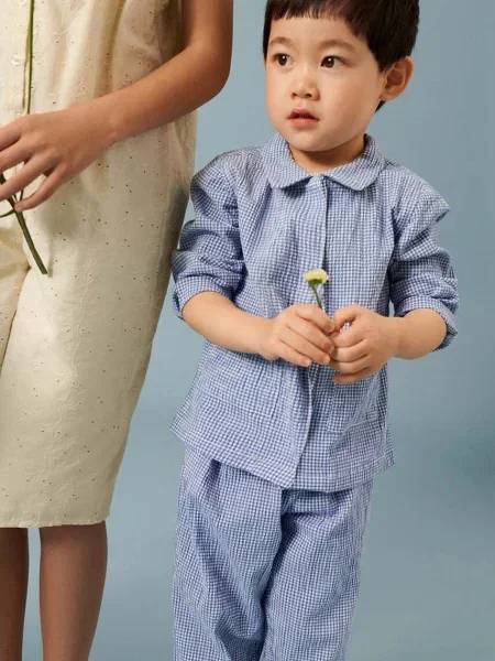 Liewood Дитяча сорочка Kory Seersucker Check Shirt
