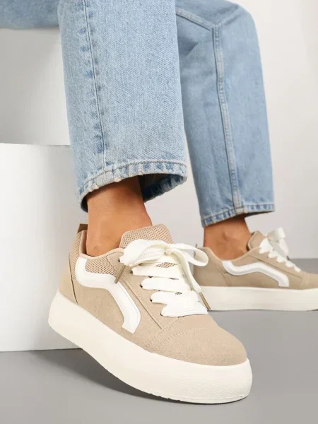 Sneakers Kornelna închis bej
