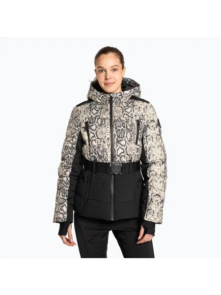 Lyžařská bunda Nikkie Uriel Snake šedá