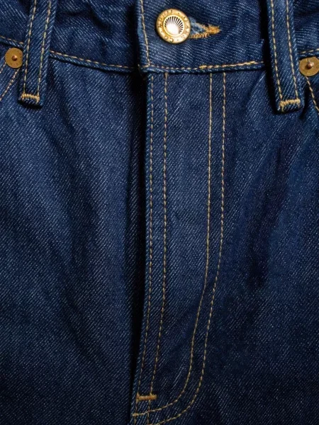 Blugi cu picior larg Nudie Jeans albastru