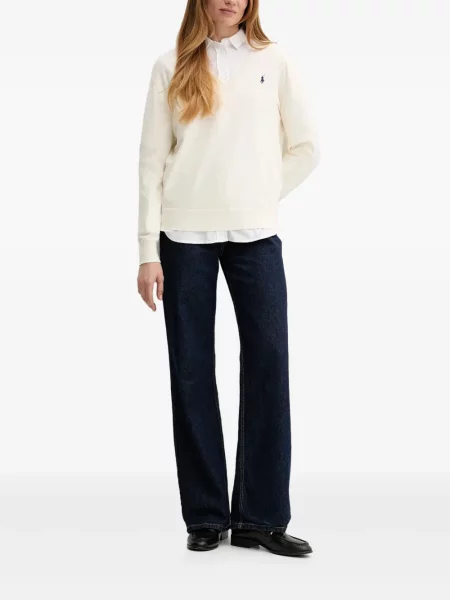 Șapcă Polo Ralph Lauren în carouri din țesătură twill cu imagine alb