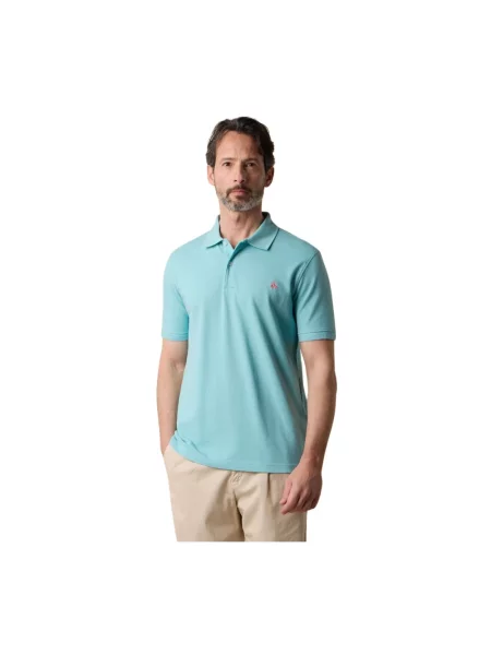Koszulka polo Brooks Brothers niebieska