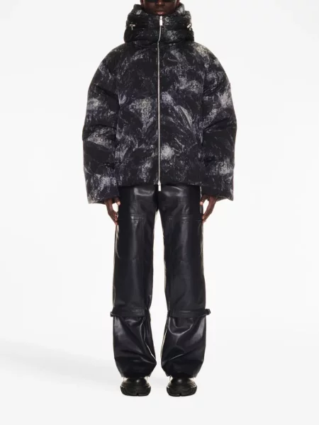 Žakárová bunda Off-white bílá