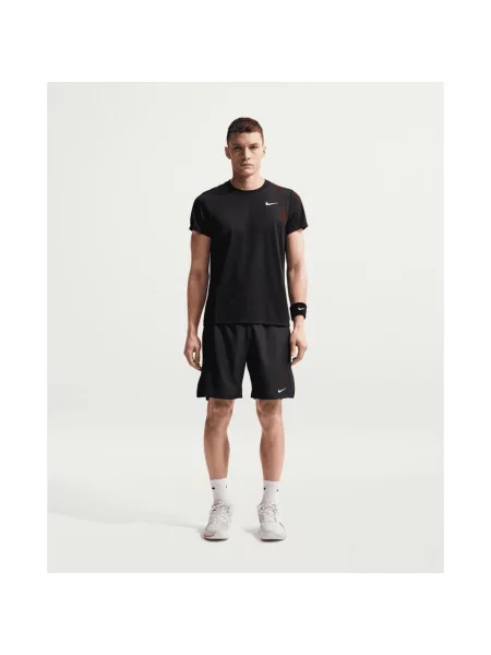 Koszulka damska Nike Court Victory z krótkim rękawem S czarny