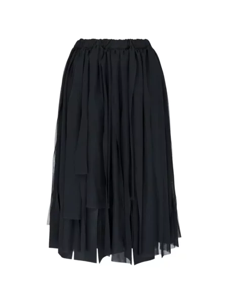 Midi sukňa Comme Des Garçons čierna
