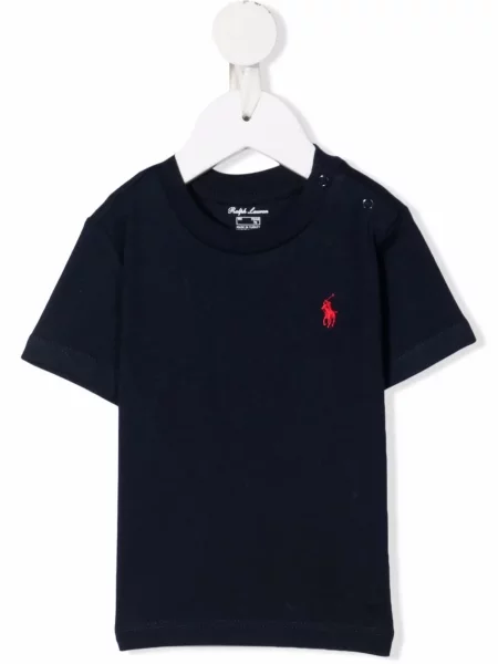 Koszulka polo dziecięca Polo Ralph Lauren niebieska
