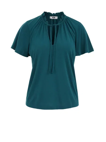 WE Fashion Tricou aqua albastru