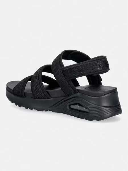 Skechers sandały trekkingowe UNO SANDAL czarne
