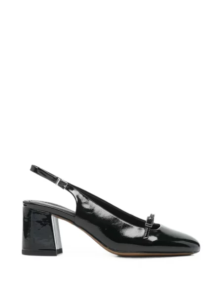 Pantofi cu toc Sergio Moretti Firenze slingback negru
