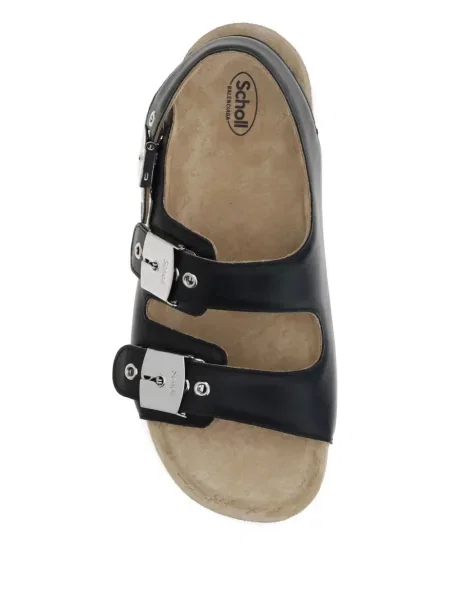 Sandale Balenciaga cu cataramă slingback negru