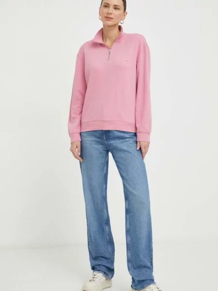 Bluza Levi's Everyday Half Zip XS różowa