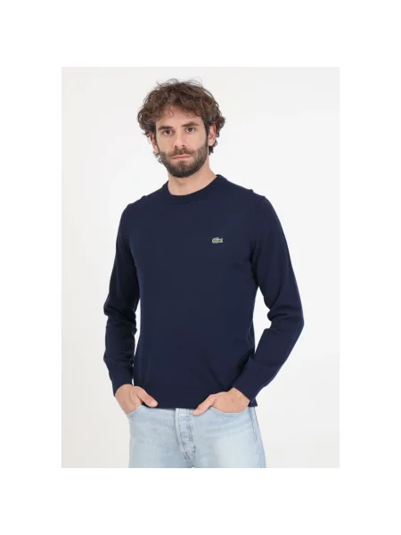 Sweter Lacoste niebieski