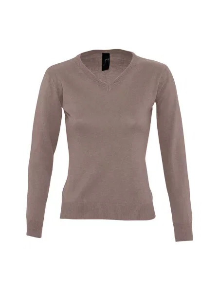Bluza Galaxy Z Dekoltem V szara