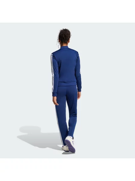 ADIDAS SPORTSWEAR Tepláková souprava Essentials tmavě / bílá modrá