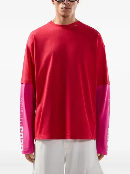 Tricou Gcds lung roșu
