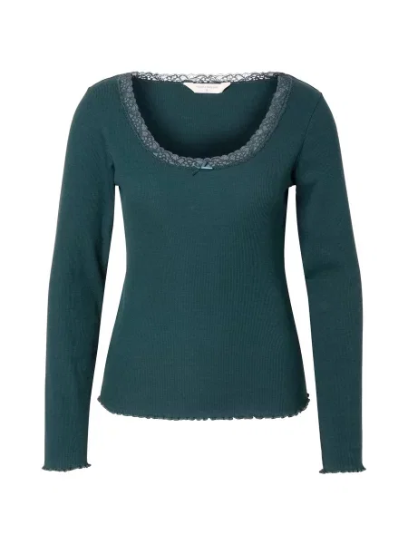 Hunkemöller Bluză de noapte închis verde