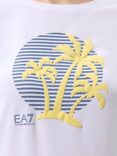 Футболка Ea7 Emporio Armani біла