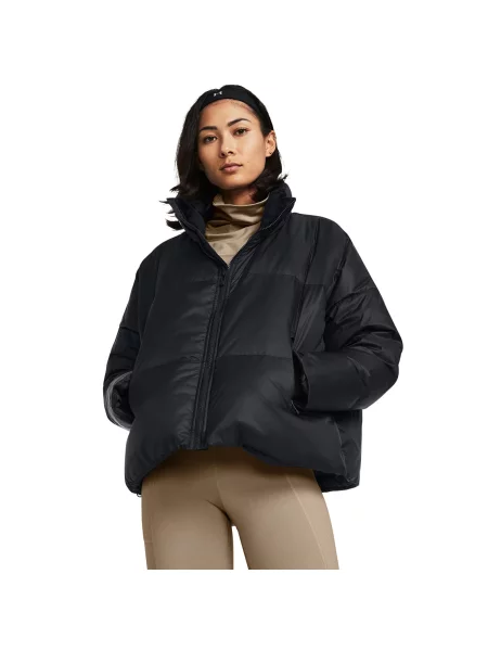 Bunda Under Armour Cgi Down Puffer Jacket Black XS černá