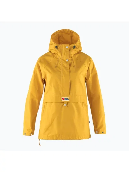 Fjällräven Vardag Anorak W Mustard Yellow Kobiety Kurtki Fjällräven Size: L żółty