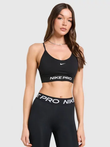 Nike Bra Pro Dri-Fit Seamless Light Support czarny