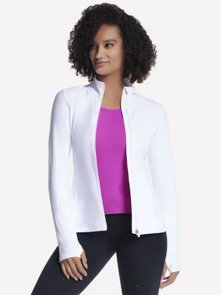 Кофта Skechers нейлон/спандекс білий