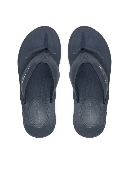 Джапанки Tommy Hilfiger MOLDED COMFORT TH BEACH SANDAL мъжки тъмносиньо