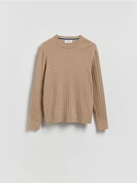 Reserved Pulover din structurat bej