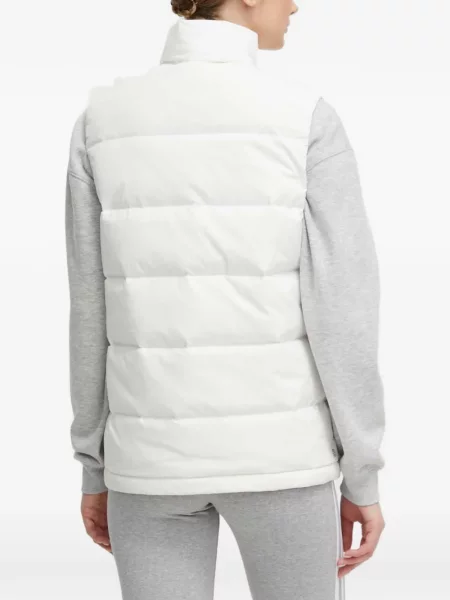 Pulover Adidas cu imagine lung alb