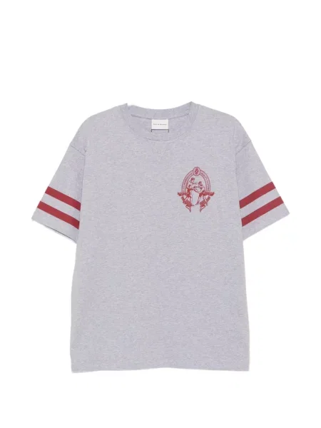 Tricou Drole De Monsieur cu imagine gri