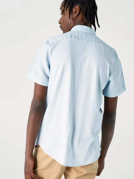 Сорочка Lacoste блакитна