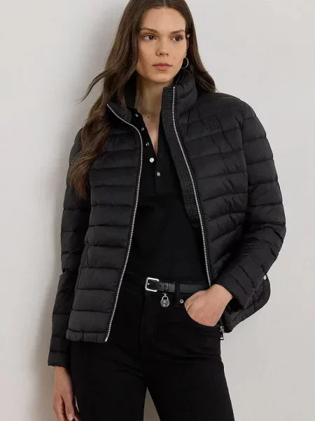 Kurtka przejściowa Lauren Ralph Lauren ocieplana czarna