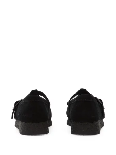 Sneakerși Clarks cu cataramă negru