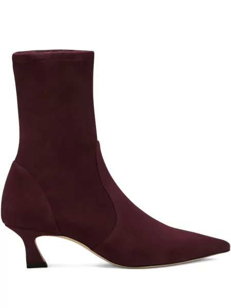 Cizme scurte Stuart Weitzman roșu