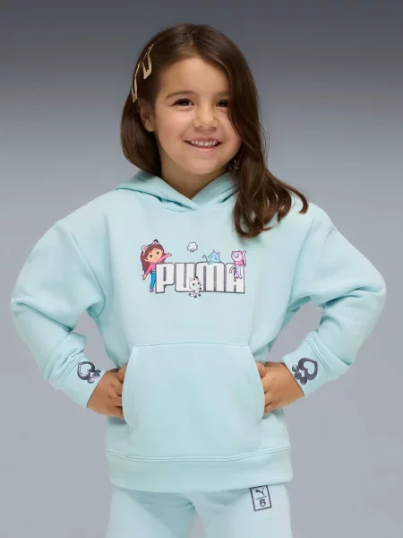 Дитяче Худі PUMA x Gdh Graphic Hoodie комбінований верх синій