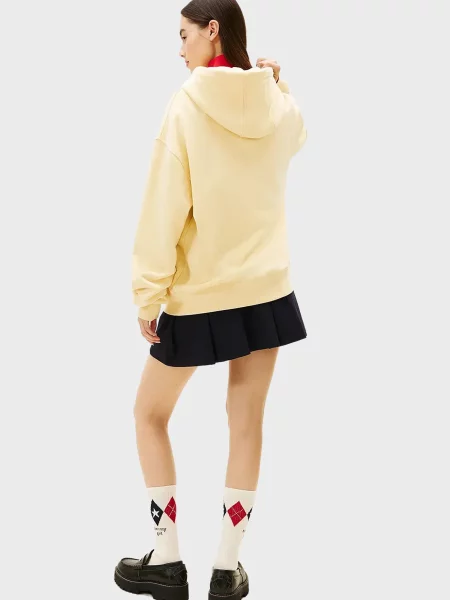 Толстовка Tommy Jeans желтая