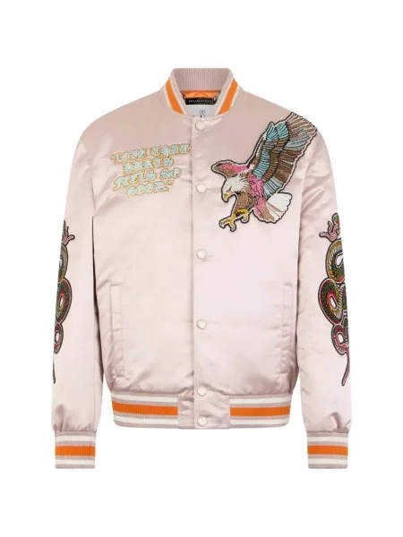 Geacă bomber Philipp Plein din satin