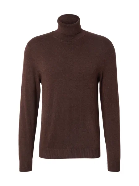 JACK & JONES Pulover JJEEMIL închis maro