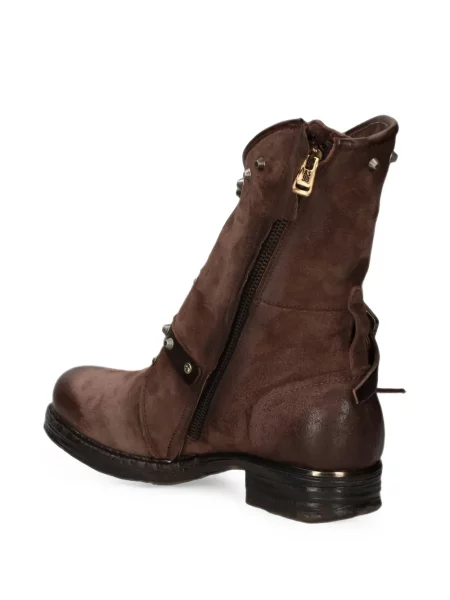 Botine A.s.98 din piele maro
