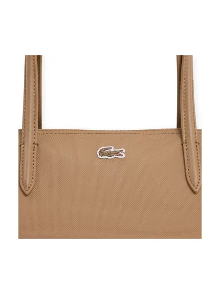 Shopper kabelka Lacoste modrá