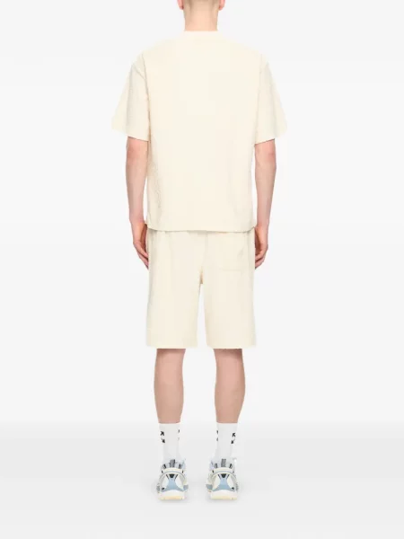 Tricou Off-white cu autograf alb