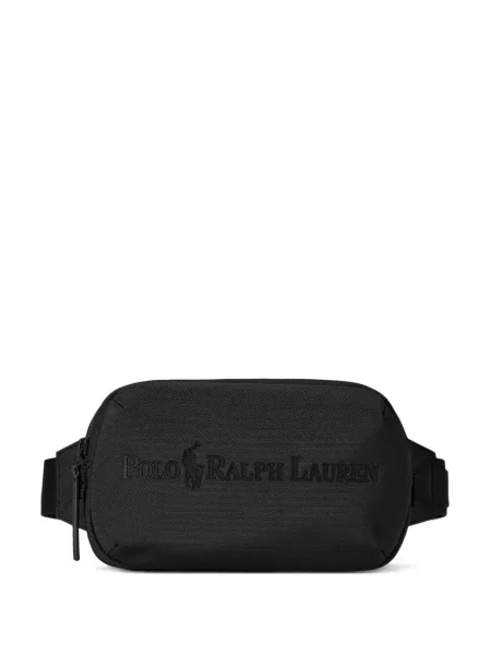 Fular Polo Ralph Lauren plisat tricotate cu imagine albastru