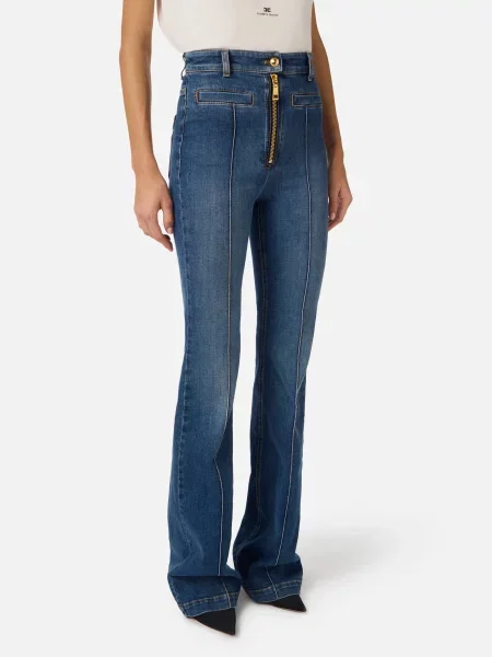 Джинсы Elisabetta Franchi синие