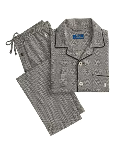 Briaunotas pusiau užtrauktukas zomšinės bokseriai Polo Ralph Lauren balta
